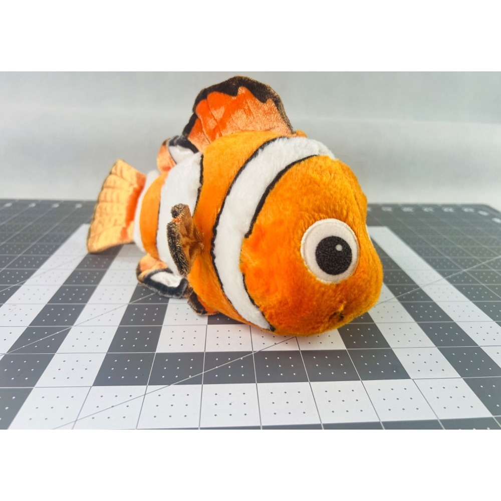 Disney Parks Finding Nemo Clownfish Plush Toy 11" Soft Stuffed Animal
